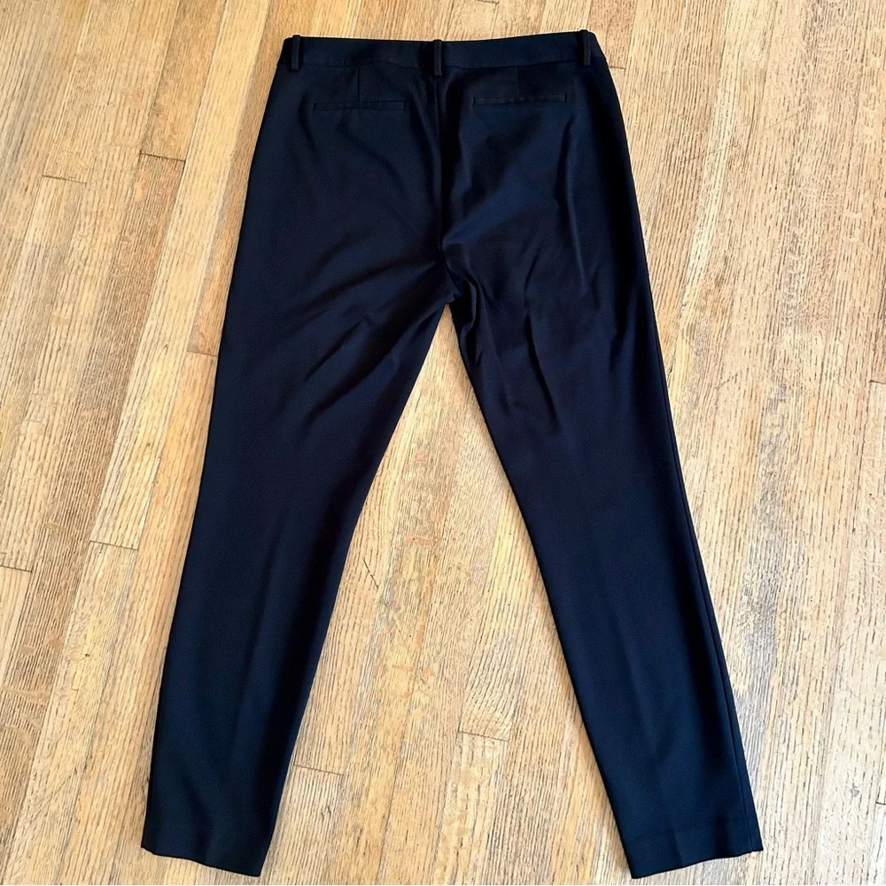 Elie Tahari Nordstrom Exclusive Black Cropped Skinny Ankle Trousers Pants sz 12 - Picture 10 of 10